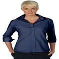 thumbnail image 1 of Edwards Garment Women's Batiste 3/4 Sleeve Blouse, 1 of 3