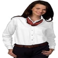 thumbnail image 1 of Edwards Garment Women's Easy Care Long Sleeve Oxford Shirt, Style 5077, 1 of 2