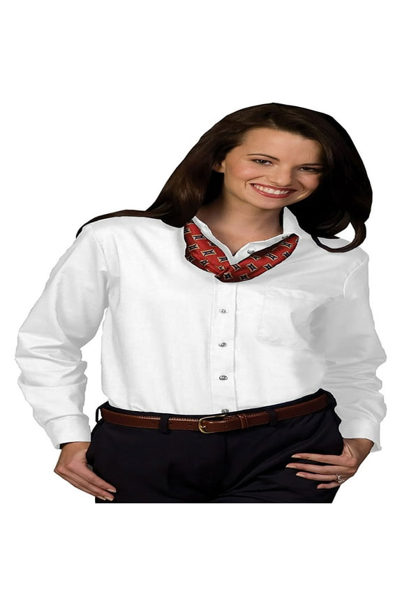 Garment Women's Easy Care Long Sleeve Oxford Shirt, Style 5077