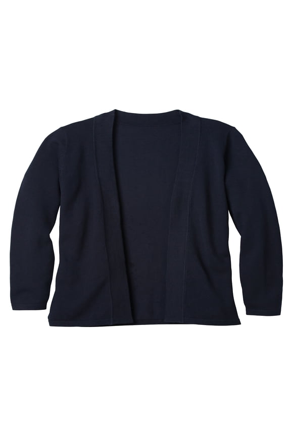 Garment Women's Longer Length Open Front Cardigan, Style 7056