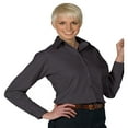 thumbnail image 1 of Edwards Garment Women's Matching Buttons Long Sleeve Blouse, Style 5295, 1 of 2