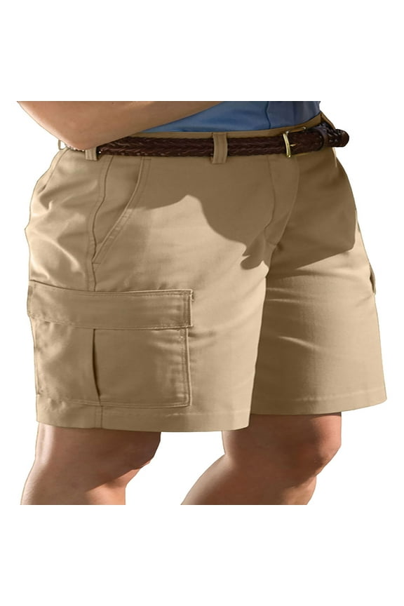 Garment Women's Moisture Wicking Chino Blend Short, Style 8473