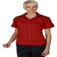 thumbnail image 1 of Edwards Garment Women's Short Sleeve Poplin Shirt, Style 5245, 1 of 1