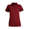 thumbnail image 1 of Edwards Garment Women's Short Sleeve Soft Touch Polo, 1 of 2