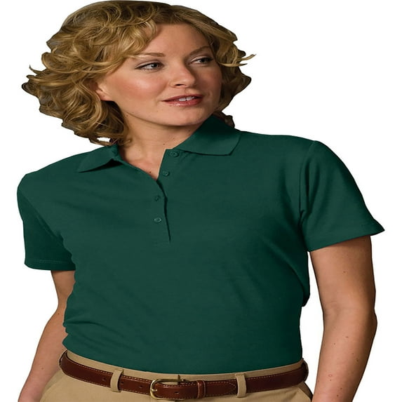 Edwards Garment Women's Soft Touch Blended Pique Polo Shirt, Style 5500