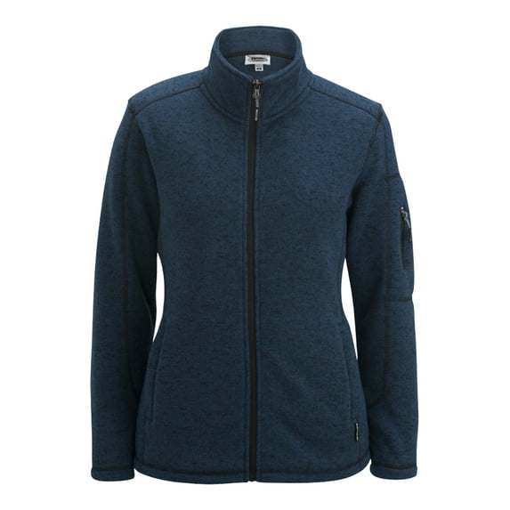 Edwards Garment Women's Sweater Knit Fleece Jacket