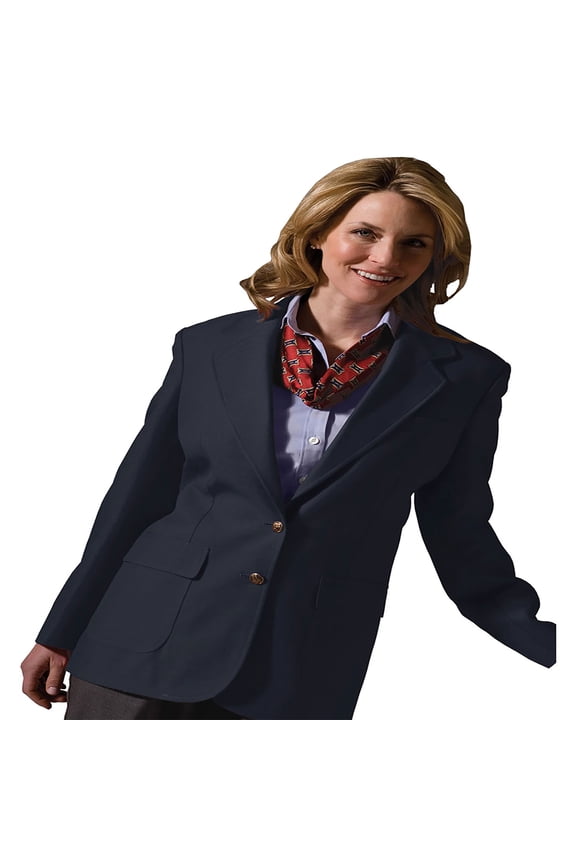 Garment Women's Two Button Single Breasted Blazer, Style 6500