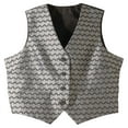 thumbnail image 1 of Edwards Garment Women's V-neck Brocade Pattern Vest, Style 7391, 1 of 1