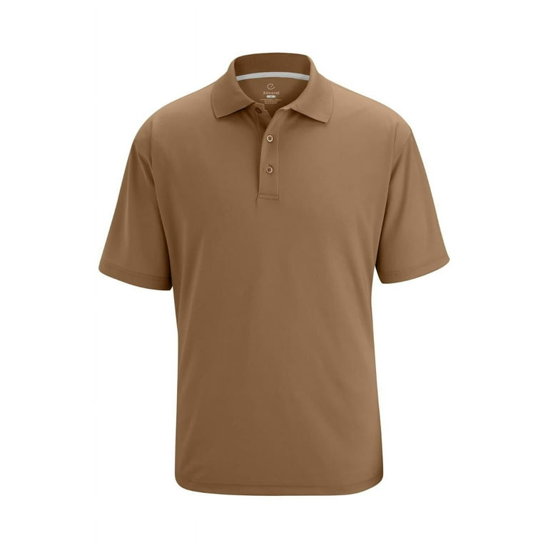 Edwards Garments Men's Moisture Wicking Short Sleeve Sport Polo