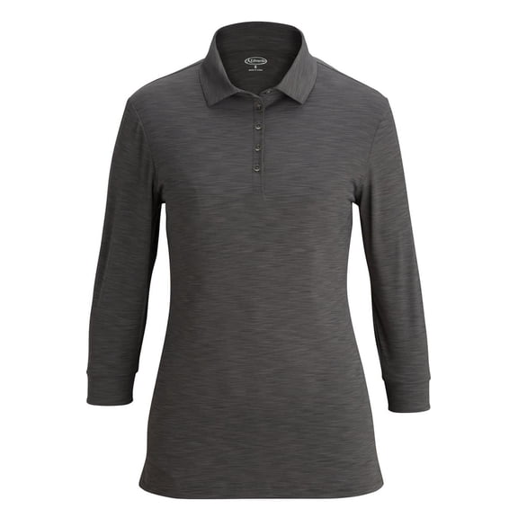Edwards Ladies' 3/4 Sleeve Optical Polo