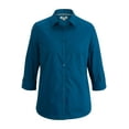 thumbnail image 1 of Edwards Ladies' 3/4 Sleeve Stretch Broadcloth Shirt, 1 of 1