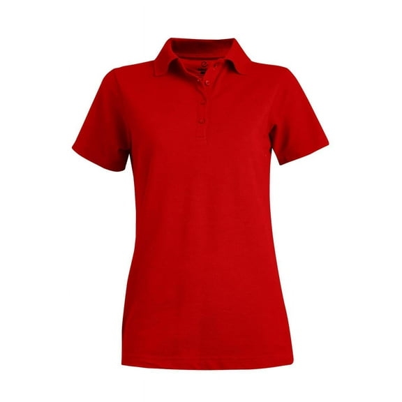 Edwards Ladies' Blended Pique Short Sleeve Polo