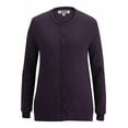 thumbnail image 1 of Edwards Ladies Crew Neck Button Front Cardigan, 1 of 1