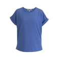 thumbnail image 1 of Edwards Ladies Dolman Short Sleeve Blouse, 1 of 1