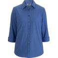 thumbnail image 1 of Edwards Ladies Essential Broadcloth Shirt 3/4 Sleeve, 1 of 1