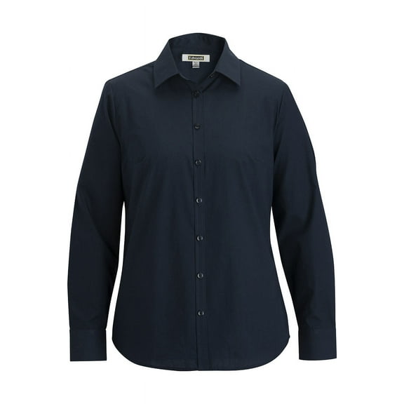 Edwards Ladies Essential Broadcloth Shirt Long Sleeve