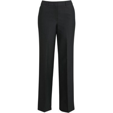 Edwards Ladies' Flat Front Poly/Wool Pant