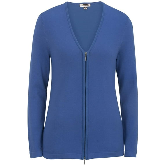Edwards Ladies' Full Zip V-Neck Cardigan Sweater