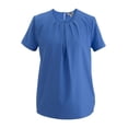 thumbnail image 1 of Edwards Ladies Jewel Neck Ss Blouse, 1 of 1