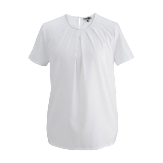 Edwards Ladies Jewel Neck Ss Blouse