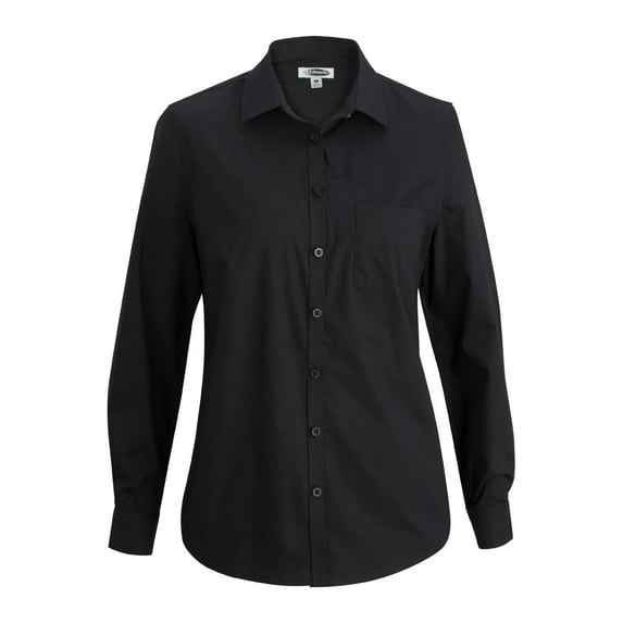 Edwards Ladies' L/S Stretch Poplin Blouse