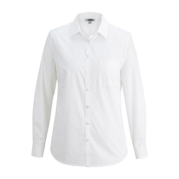 Edwards Ladies' L/S Stretch Poplin Blouse