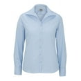 thumbnail image 1 of Edwards Ladies' Lightweight Open Neck Poplin Blouse-Long Sleeve, 1 of 2