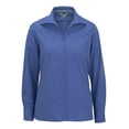 thumbnail image 1 of Edwards Ladies' Lightweight Open Neck Poplin Blouse-Long Sleeve, 1 of 2