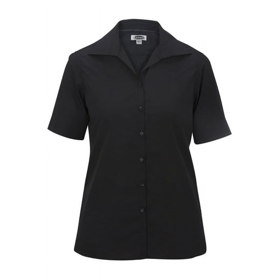 Edwards Ladies' Lightweight Short Sleeve Poplin Blouse