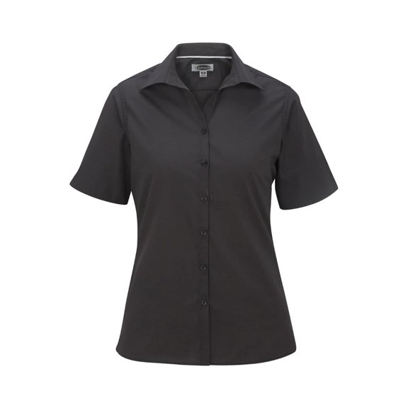 Edwards Ladies' Lightweight Short Sleeve Poplin Blouse