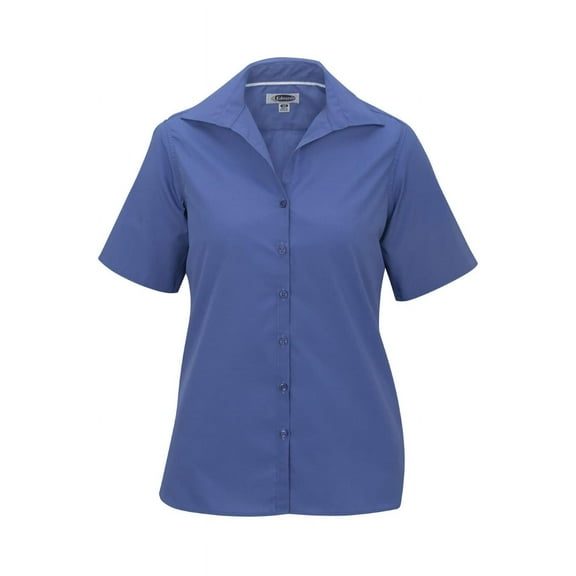 Edwards Ladies' Lightweight Short Sleeve Poplin Blouse