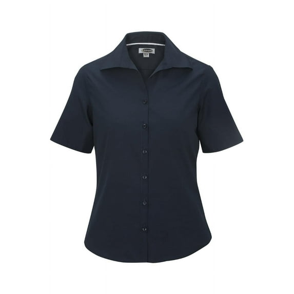 Edwards Ladies' Lightweight Short Sleeve Poplin Blouse
