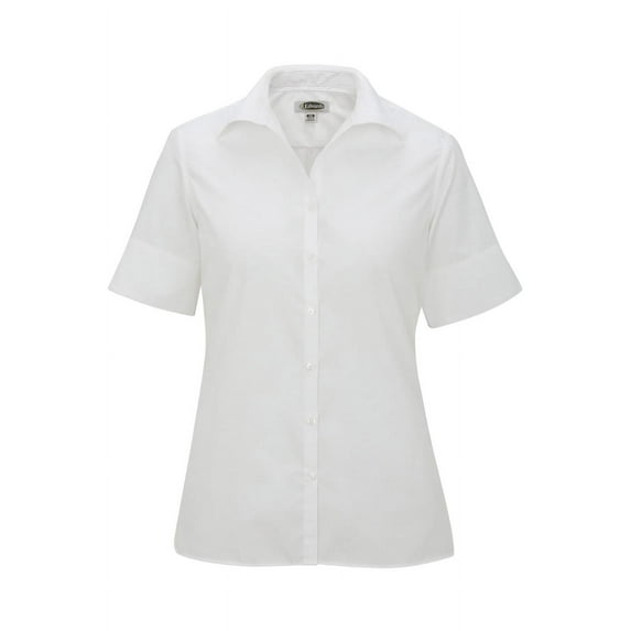 Edwards Ladies' Lightweight Short Sleeve Poplin Blouse