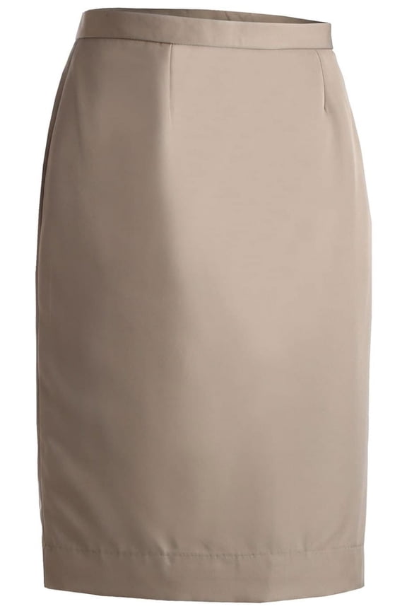 s Ladies' Microfiber Straight Skirt