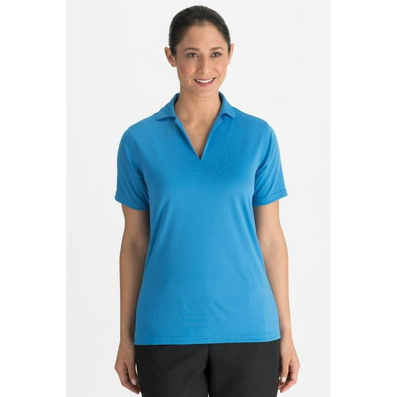 Edwards Ladies' Performance Flat-Knit Short Sleeve Polo