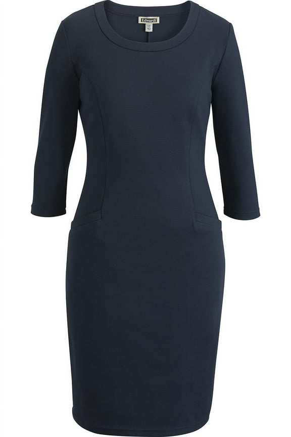 s Ladies Ponte Sheath Dress