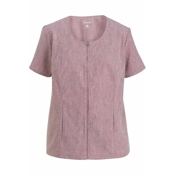 Edwards Ladies' Scoop Neck Zip Front Tunic