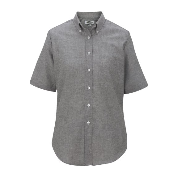 Edwards Ladies' Short Sleeve Oxford Shirt