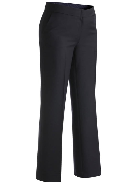 Ed Garments Women's Fashion Mid-rise Pants, NAVY, 0 UL