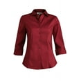thumbnail image 1 of Edwards Ladies' Tailored Full-Placket Stretch Blouse, 1 of 2
