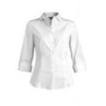 thumbnail image 1 of Edwards Ladies' Tailored Full-Placket Stretch Blouse, 1 of 3