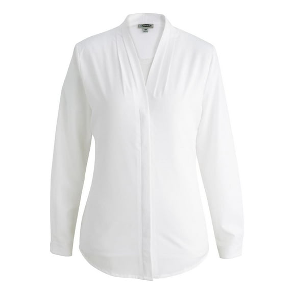 Edwards Ladies' V-Neck Ls Blouse