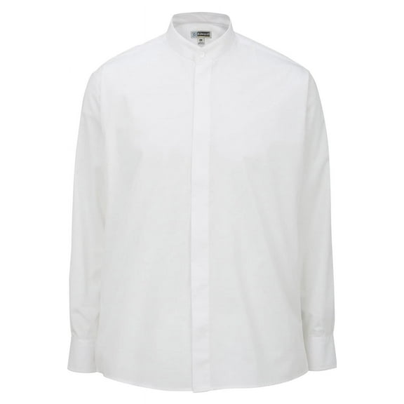 Edwards Men's Big And Tall Banded Collar Long Sleeve Shirt, Style 1396