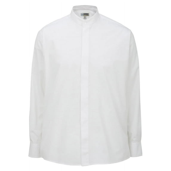 Edwards Men's Big And Tall Banded Collar Long Sleeve Shirt, Style 1396