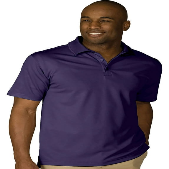 Edwards Men's Big And Tall Dry-Mesh Hi-Performance Polo Shirt, Style 1576