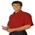 thumbnail image 1 of Edwards Men's Big And Tall Wrinkle Resistant Poplin Shirt, Style 1245, 1 of 1