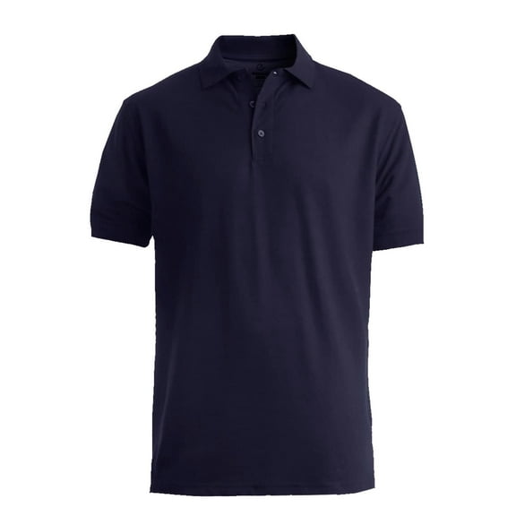 Edwards Men's Blended Pique Short Sleeve Polo
