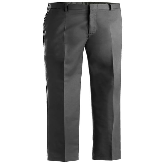 Edwards Men's Business Casual Flat Front Brass Zipper Pant, Style 2510