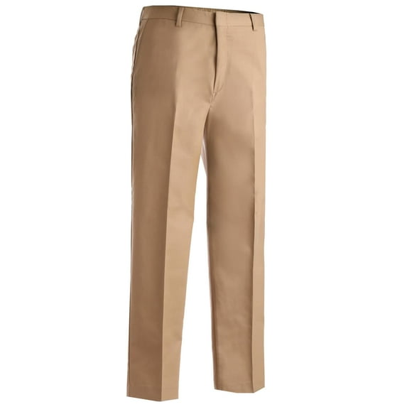 Edwards Men's Business Casual Flat Front Chino Pant