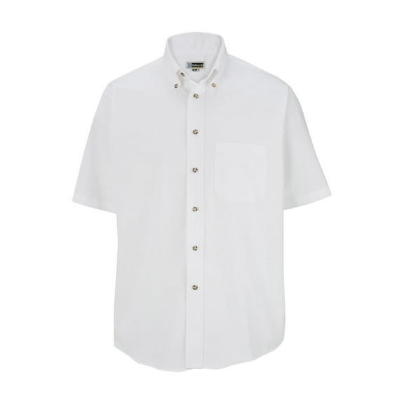 "Edwards Men's Button Down Short Sleeve Poplin Shirt, Style 1230"